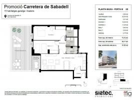 New home - Flat in, 92.00 m², new, Carretera de Sabadell, 51