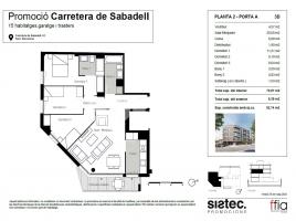 Pis, 93.00 m², neu, Carretera de Sabadell, 51