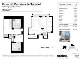 Obra nova - Pis a, 127.00 m², nou, Carretera de Sabadell, 51