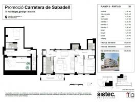 New home - Flat in, 136.00 m², new, Carretera de Sabadell, 51