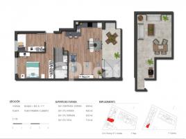 New home - Flat in, 58.69 m², near bus and train, new
