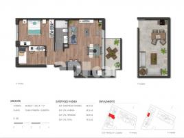 New home - Flat in, 58.73 m², near bus and train, new