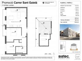 Nouvelle construction - Pis à, 104.00 m², nouveau, Calle de Sant Gaietà, 2