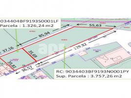 Sòl rústic, 3756.00 m², Avenida Catalunya