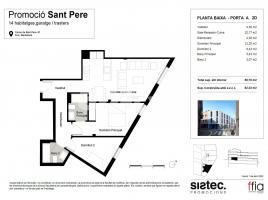 Piso, 83.00 m², nuevo, Calle de Sant Pere, 81