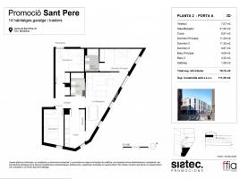 Piso, 112.00 m², nou, Calle de Sant Pere, 81