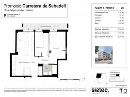 Piso, 63.00 m², nou, Carretera de Sabadell, 51