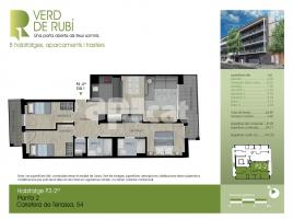 Piso, 90.00 m², Carretera Terrassa, 54