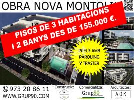 Obra nueva - Piso en, 128.99 m², cerca de bus y tren, nuevo