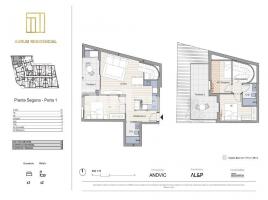 Dúplex, 93.00 m², حافلة قرب والقطار, جديد