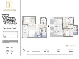 Dúplex, 92.00 m², près de bus et de train, nouveau