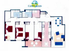 Pis, 116.17 m², حافلة قرب والقطار, جديد تقريبا