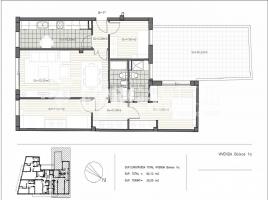 Pis, 92 m², جديد, Pau Claris
