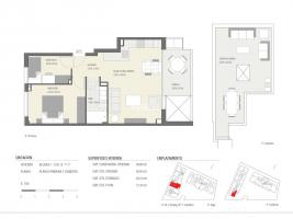 Flat, 58.69 m²